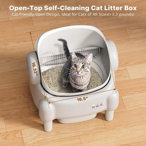 SafeSmart Open-Top Cat Litter System